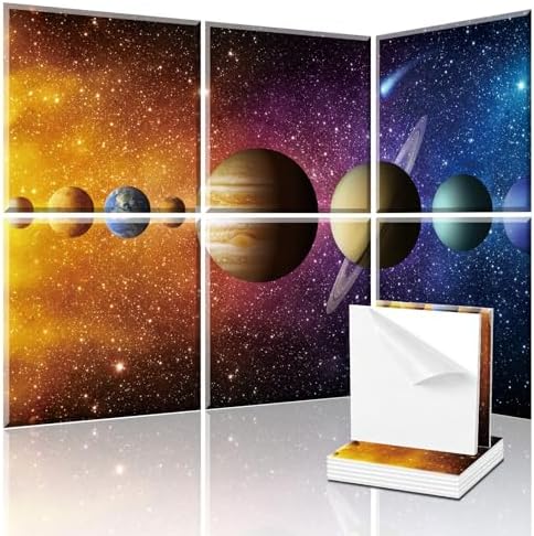 Decorative Acoustic Wall Panels 6 Pack, 72“x48” Art Sound Absorbing Panels by Unknown