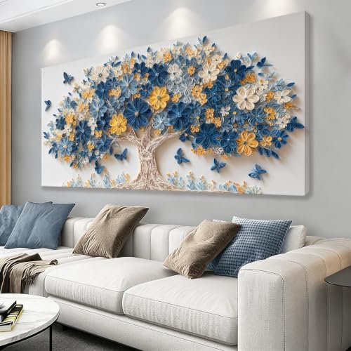 Large Tree Of Life Canvas Wall Art Decor by Tsomzxng