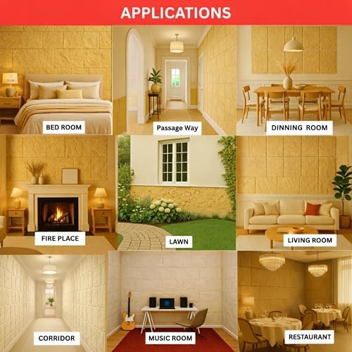 Walls of Luxury 3D Faux Stone Wall Panels, Waterproof PU Wall Paneling - Image 5