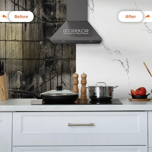 4 Pcs 24"x45" PVC Marble Wall Panels - Image 5