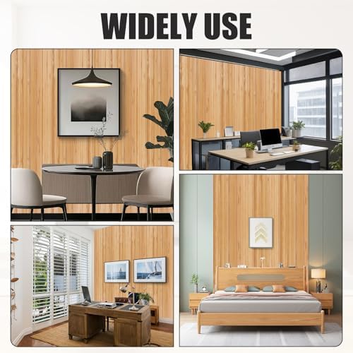 FONUNO Bamboo Wall Panel Bamboo Pole Wrap Roll - Image 5