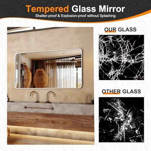 Delma Bathroom Vanity Mirror - Image 5