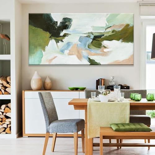 Suconvng Large Abstract Wall Art Colorful Wall Art Living Room Canvas Art Wall - Image 4