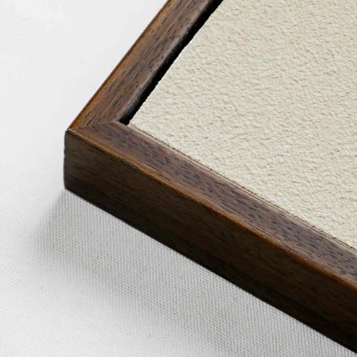 Thalasse Abstract Wall Art Large Framed 3D Sand Beige 16x24 In - Image 3