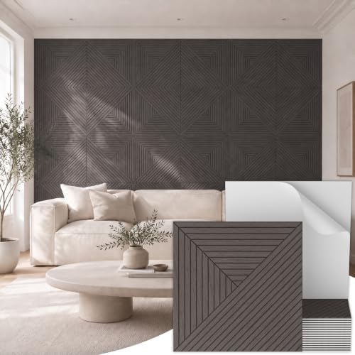 TONOR 16 Pack Acoustic Panels Peel and Stick, 23.6''x23.6''-62 sq.ft. by TONOR