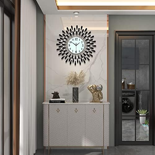 Large Wall Clocks for Living Room Decor Big Modern Silent Clock - Image 3