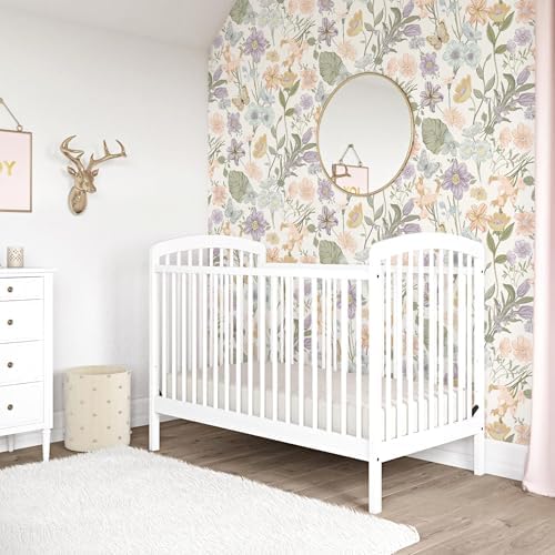 EchoSphere Light Peel and Stick Wallpaper Boho Floral Removable Wallpaper - Image 4