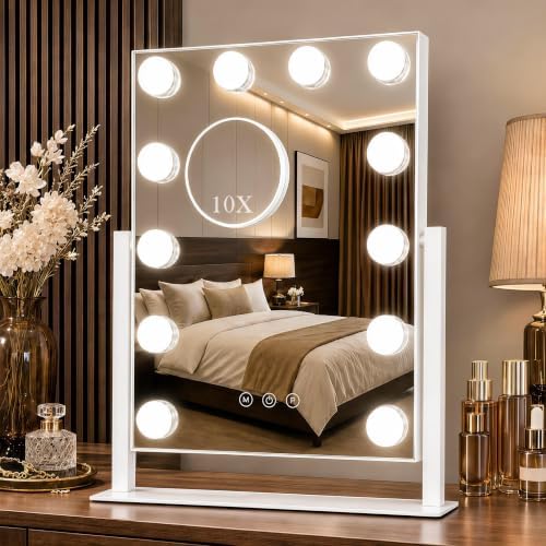 ROLOVE 13x16 inch Hollywood Vanity Mirror by ROLOVE