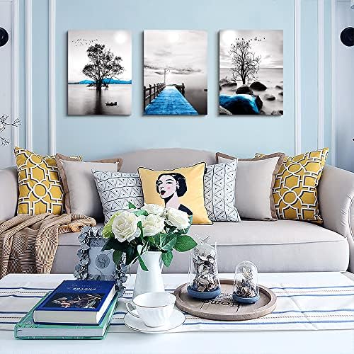 Framed Canvas Wall Art for Living Room, Office - Image 4