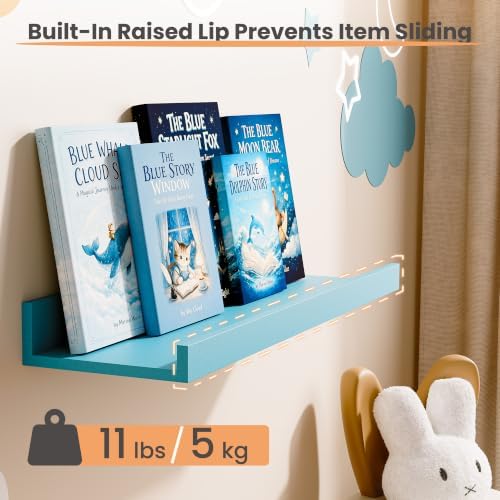 upsimples Floating Shelves for Wall Decor Storage - Image 5