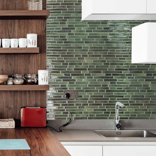 Art3d Peel and Stick Stone Design Wall Tile, 12 x 12 Inch - Image 2