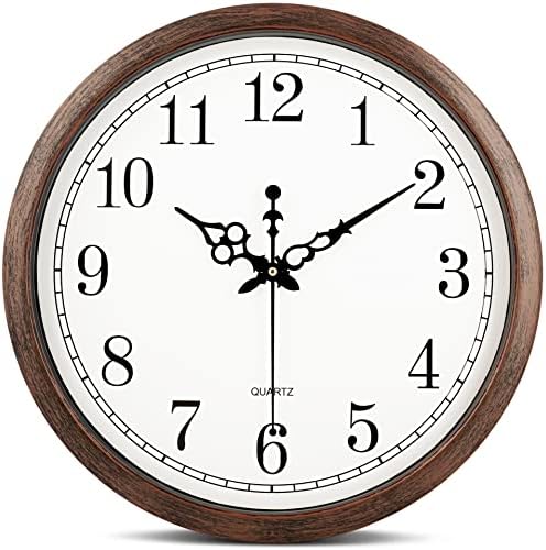 Bernhard Products Large Wall Clock 16 Inch Silent Non Ticking Movement Quartz by BernhardProducts