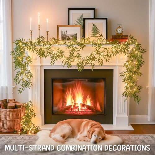 suddus 13.1FT 40LED Willow Vine - Image 7