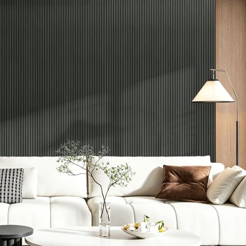 Art3d 94.5 x 12.8 in Soundproof Wood Textured Wall Panel - Image 2