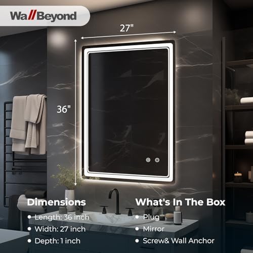 WallBeyond LED Bathroom Mirror - Image 7