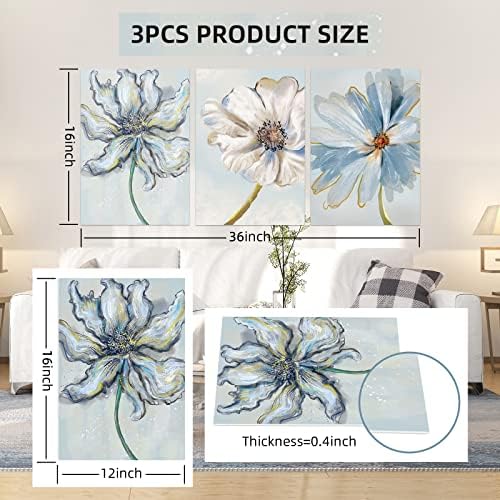 Acoustic Wall Art Acoustic Panels, 16X12 Inches Decorative Acoustic Wall Panels - Image 2
