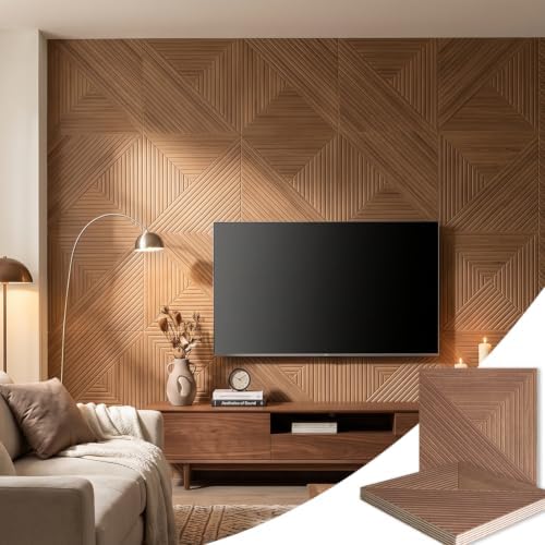 Acoustic Wall Panels 24x24 Inch 12pack Decorative Peel and Stick Wall Tiles by WelcometoCestavie