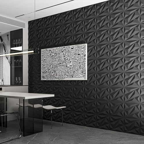 Art3dwallpanels 100 Pack 3D Wall Panels Diamond - Image 4