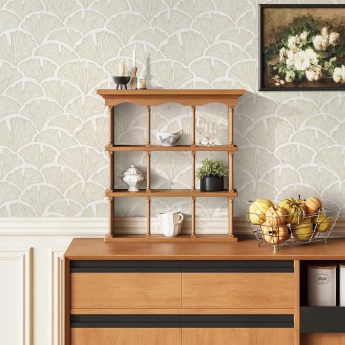 Dimoon Peel and Stick Wallpaper Boho Beige Contact Paper Neutral Cottage by DIYYOURMOON