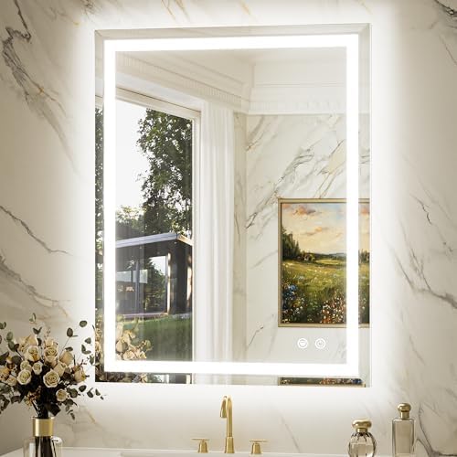 Keonjinn Beveled Bathroom Mirror by Keonjinn