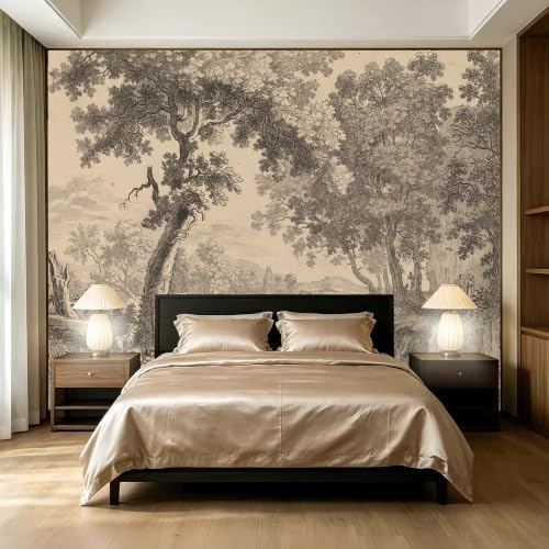 A Natural Landscape self-Adhesive Mural Full of Classical Mythological Colors by SIDIANYA