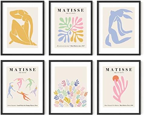 HAUS AND HUES Matisse Poster Set by HausandHuesArtPrints