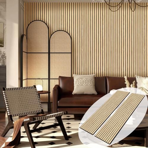 Wood Slat Wall Panel 2 PCS by ARMURO
