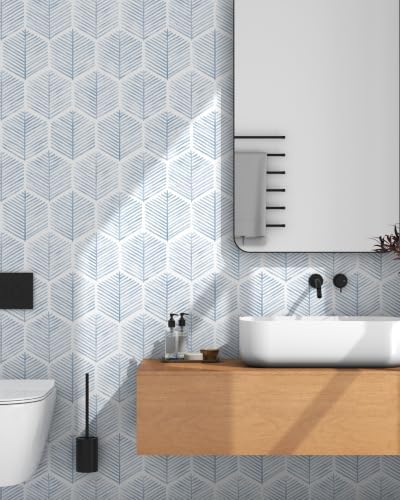 Geometric Peel and Stick Wallpaper Boho Contact Paper Vinyl 17.3''×591'' - Image 2