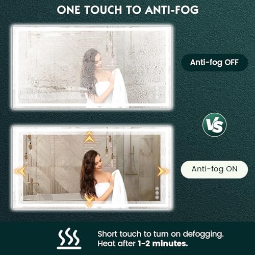 Memobarco 36" x 72" LED Bathroom Mirror - Image 6
