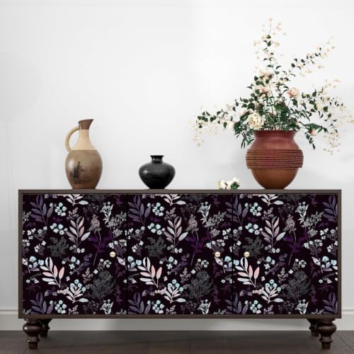 Laatse Vintage Floral Peel and Stick Wallpaper 17.5'' x 118'' - Image 2