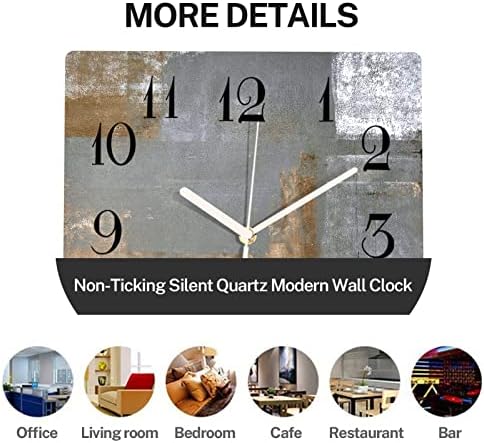 ArtSocket Wall Clock Silent, 12 Inch Painting - Image 5