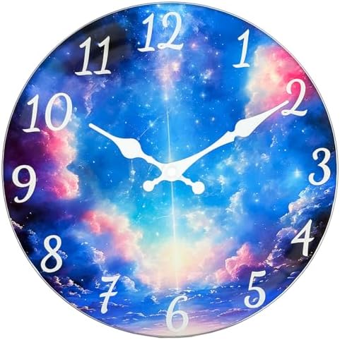 Glass Wall Clocks Battery Operated by wallclock