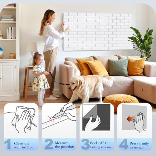 ArtVivid 24 Pack Acoustic Panels, Brick Sound Proof Foam Panels - Image 6
