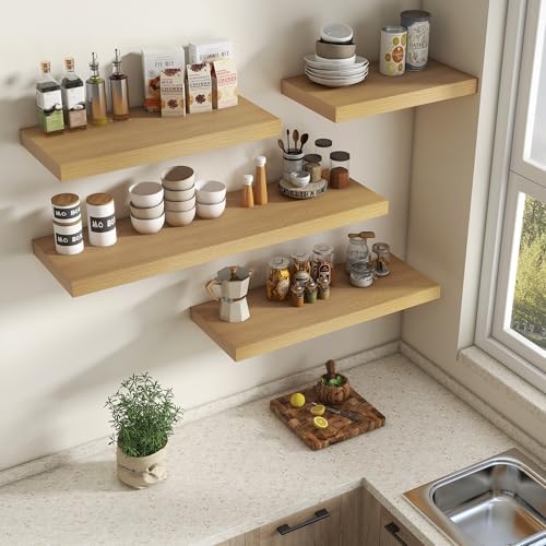 Vivelove Deep Floating Shelves 48x12” Set of 2 - Image 5