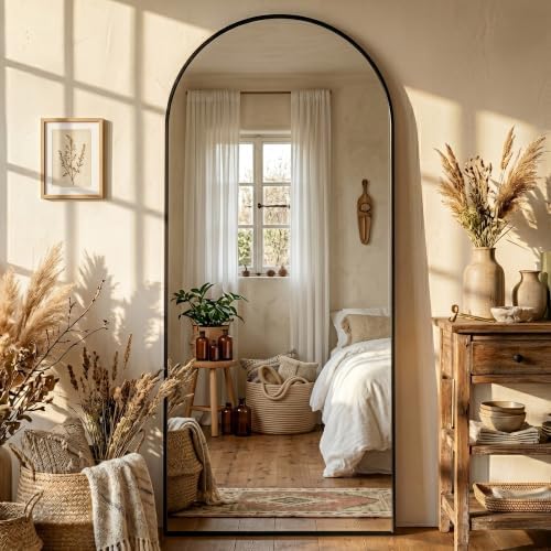 Full Length Mirror, Mirrors for Bedroom, Living Room Standing or Wall Leaning by Novlux