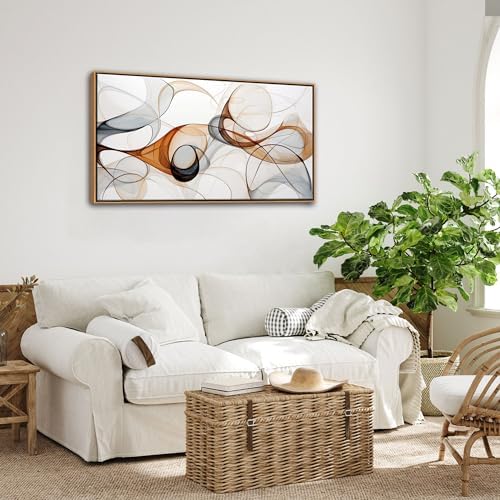 KLAKLA Abstract Wall Art Framed Modern Picture - Image 3