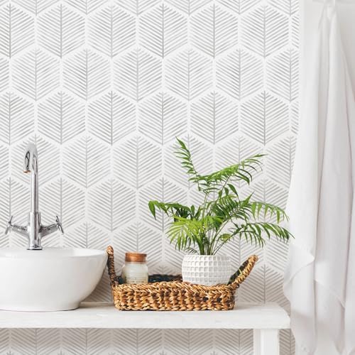 MelunMer Modern Peel and Stick Wallpaper Boho Contact Paper 17.3''×78.8'' - Image 3