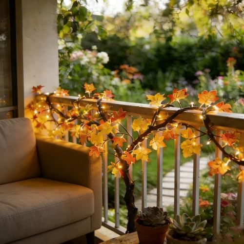 Maple Leaf LED Tree Branch Lights - Image 5