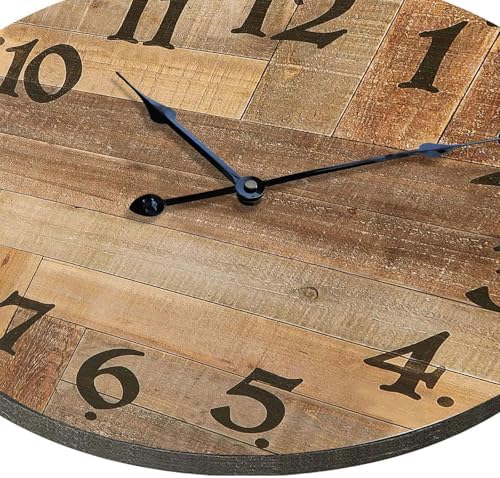 24 Inch Silent Large Wall Clock Battery Operated - Image 2