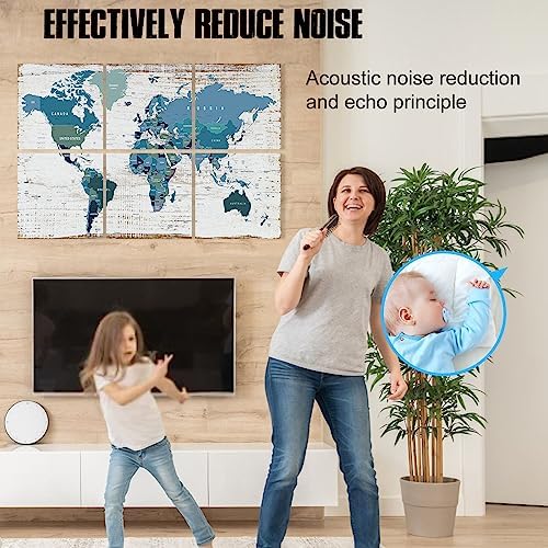 YPY Acoustic Panels Soundproof Wall Panels: Sound Absorbing Panels - Image 5