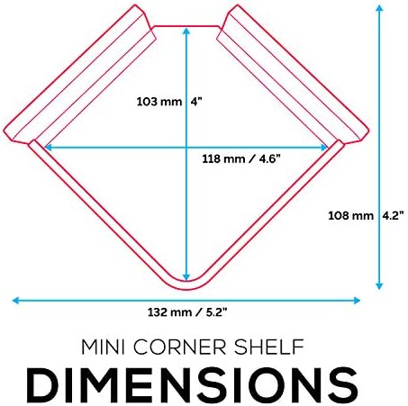 BRAINWAVZ Mini Corner Shelf Mount - Image 2