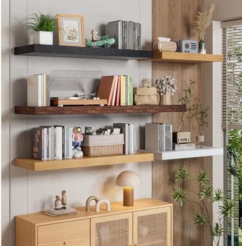 Heimlove 12" Deep Floating Shelves - Image 6