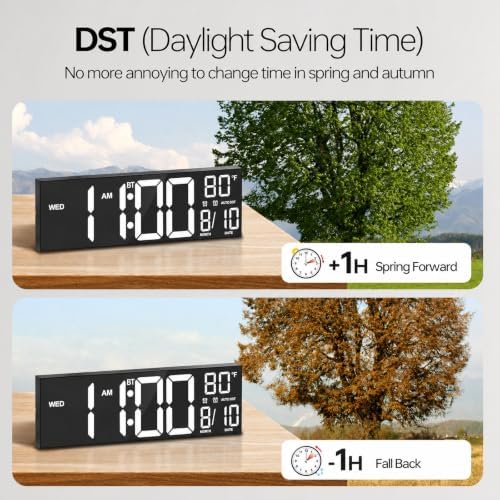 JALL 16.2" Large Digital Wall Clock - Image 6
