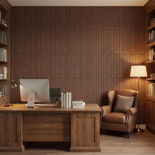 6 Pack Walnut Color Felt Bulletin Board, 70.86 x 47.24 in Cork Board Alternative - Image 5