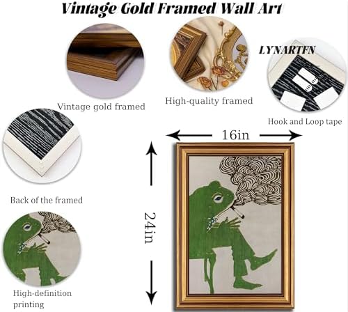 Vintage Gold Framed - Image 4