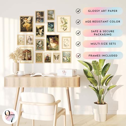 97 Decor Framed Fairycore Wall Art - Image 5