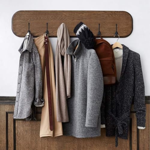 Homanu 34 Pack Coat Hooks Wall Mounted - Image 7