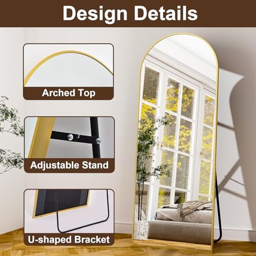 65"x24"Arched Full Length Mirror - Image 6