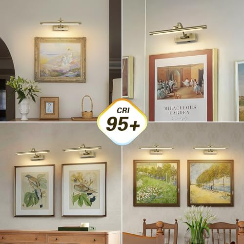 DESOOP Wireless Picture Lights Rechargeable Gallery Lighting Battery Picture - Image 2