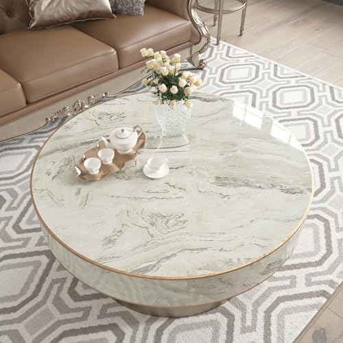 Glossy Silver/Beige Marble Countertop Contact Paper 24''x118'' Shiny Peel and - Image 3